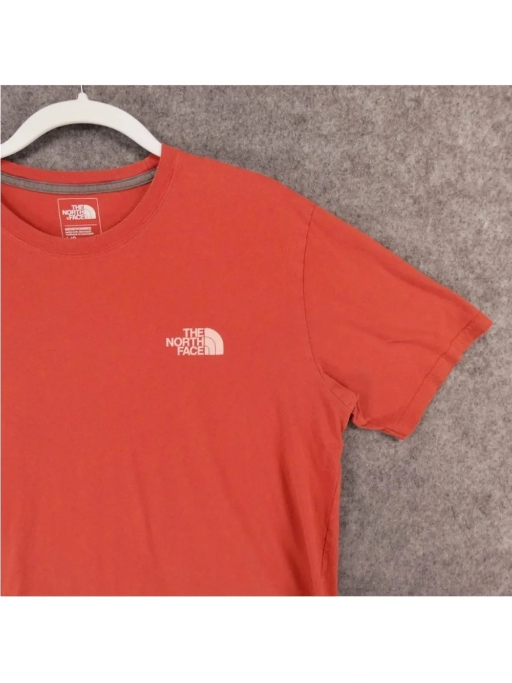 The North Face Elevation T-Shirt Tee Short Sleeve Orange Rusted Bronze Size L